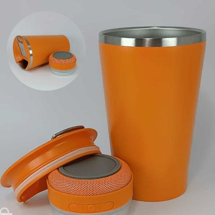 Copo Térmico DrinkBox com Caixinha de Som - PROMOÇÃO FINAL DE ANO
