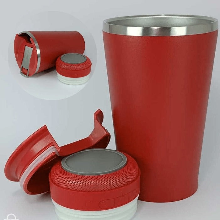 Copo Térmico DrinkBox com Caixinha de Som - PROMOÇÃO FINAL DE ANO