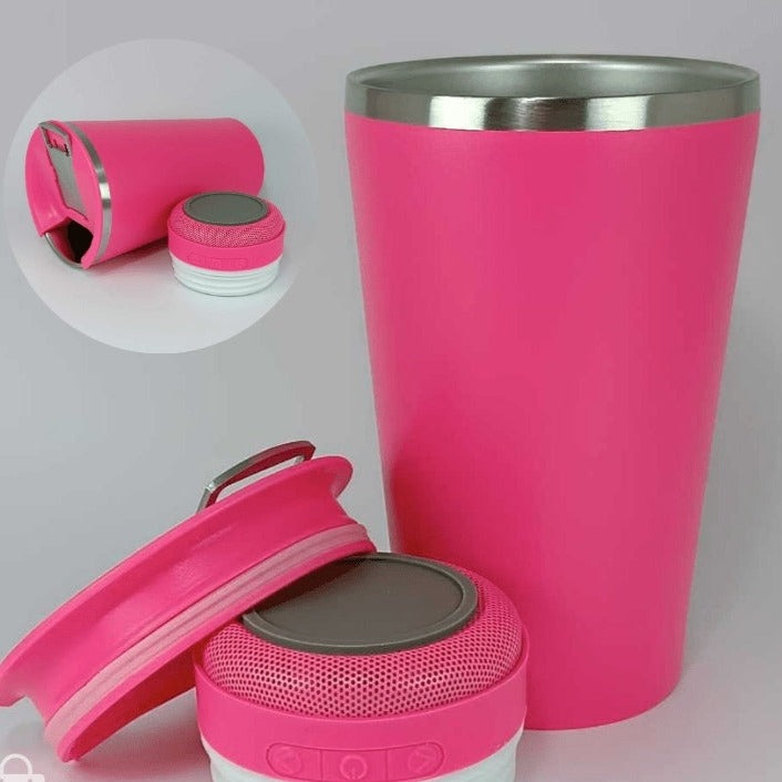 Copo Térmico DrinkBox com Caixinha de Som - PROMOÇÃO FINAL DE ANO