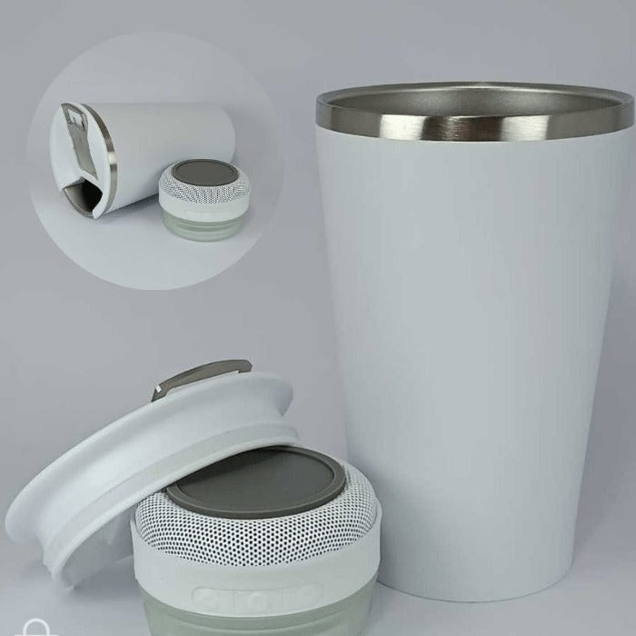 Copo Térmico DrinkBox com Caixinha de Som - PROMOÇÃO FINAL DE ANO