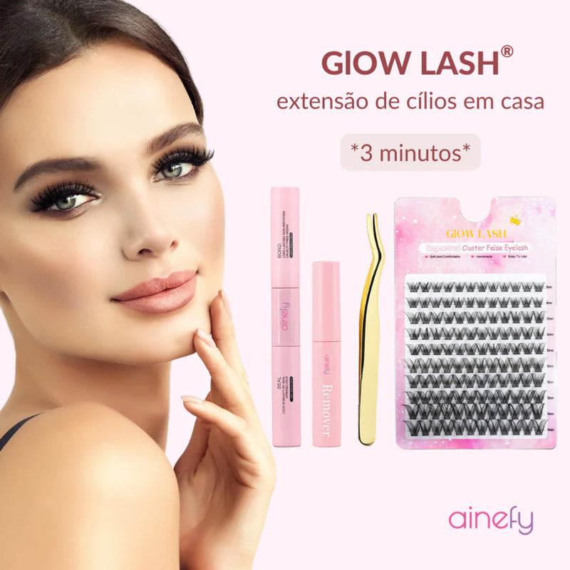 Glow Lash - Extensão de cílios em casa (3 minutos)