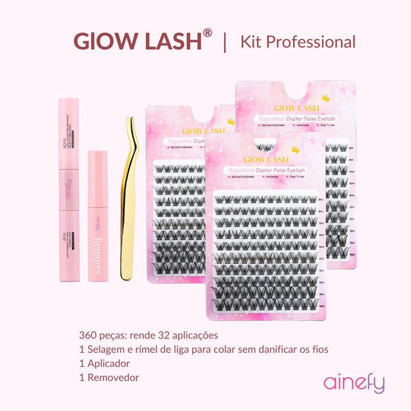 Glow Lash - Extensão de cílios em casa (3 minutos)